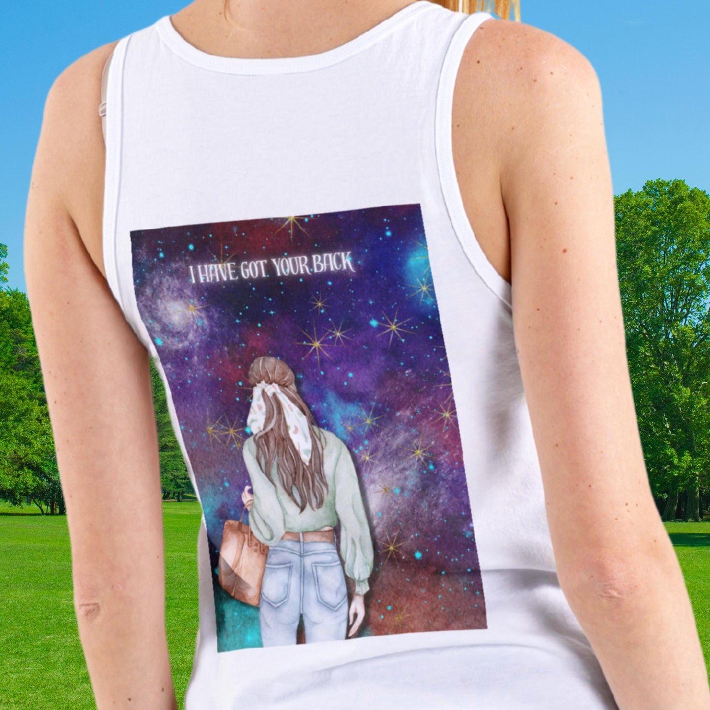 Editable Watercolor Fashion T-Shirt Design | Custom Positive Energy Art | Spiritual Support Printable PNG & PDF Digital Download