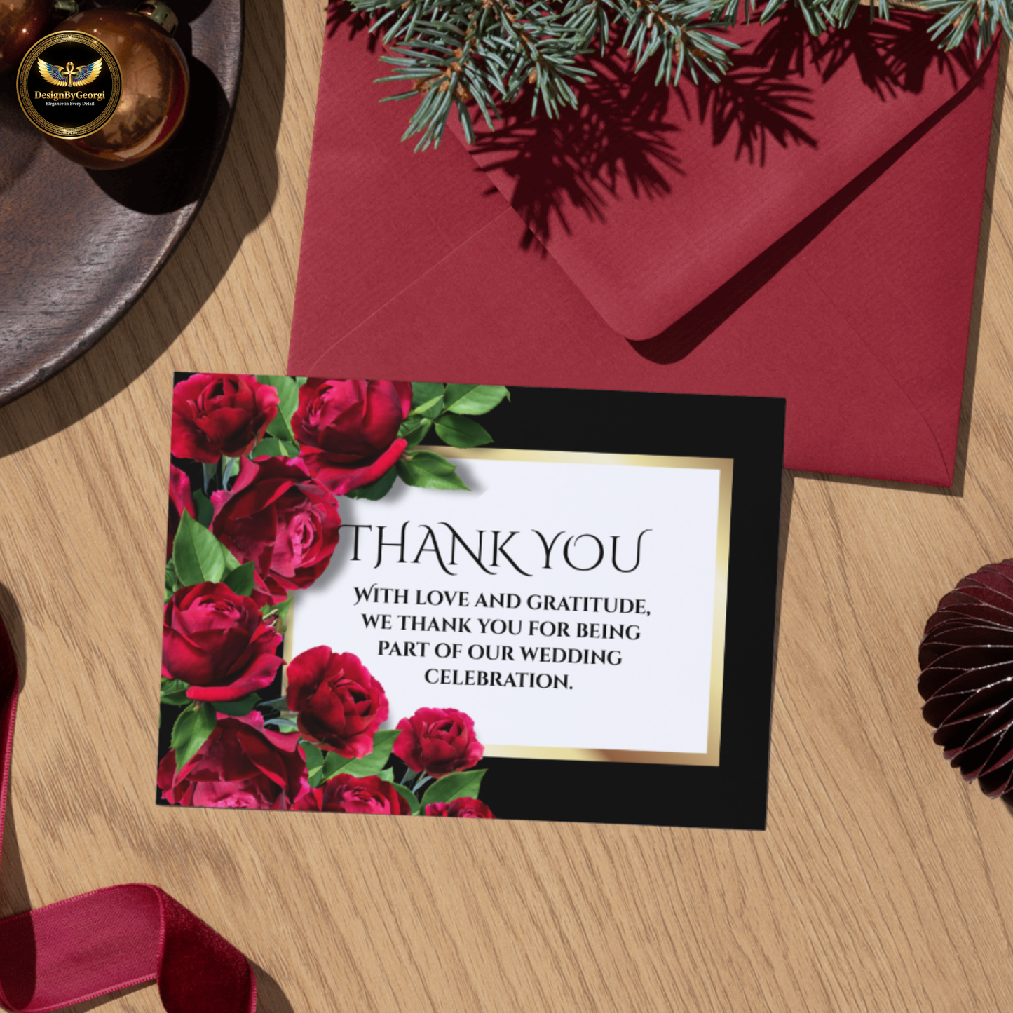 Elegant Rose Wedding Invitation Suite  Editable Canva Template | Save the Date, RSVP & More (Digital Download) Printable Invitation Template