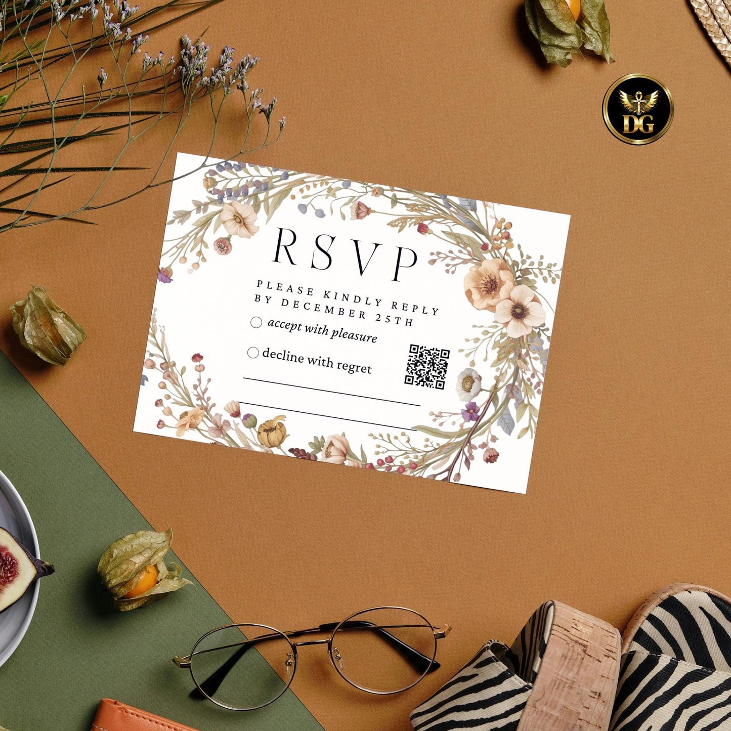 Modern Classic Bridal Shower BUNDLE | Minimalist Invitation, Menu, Details, RSVP, Thank You Cards + Digital File | Editable Template